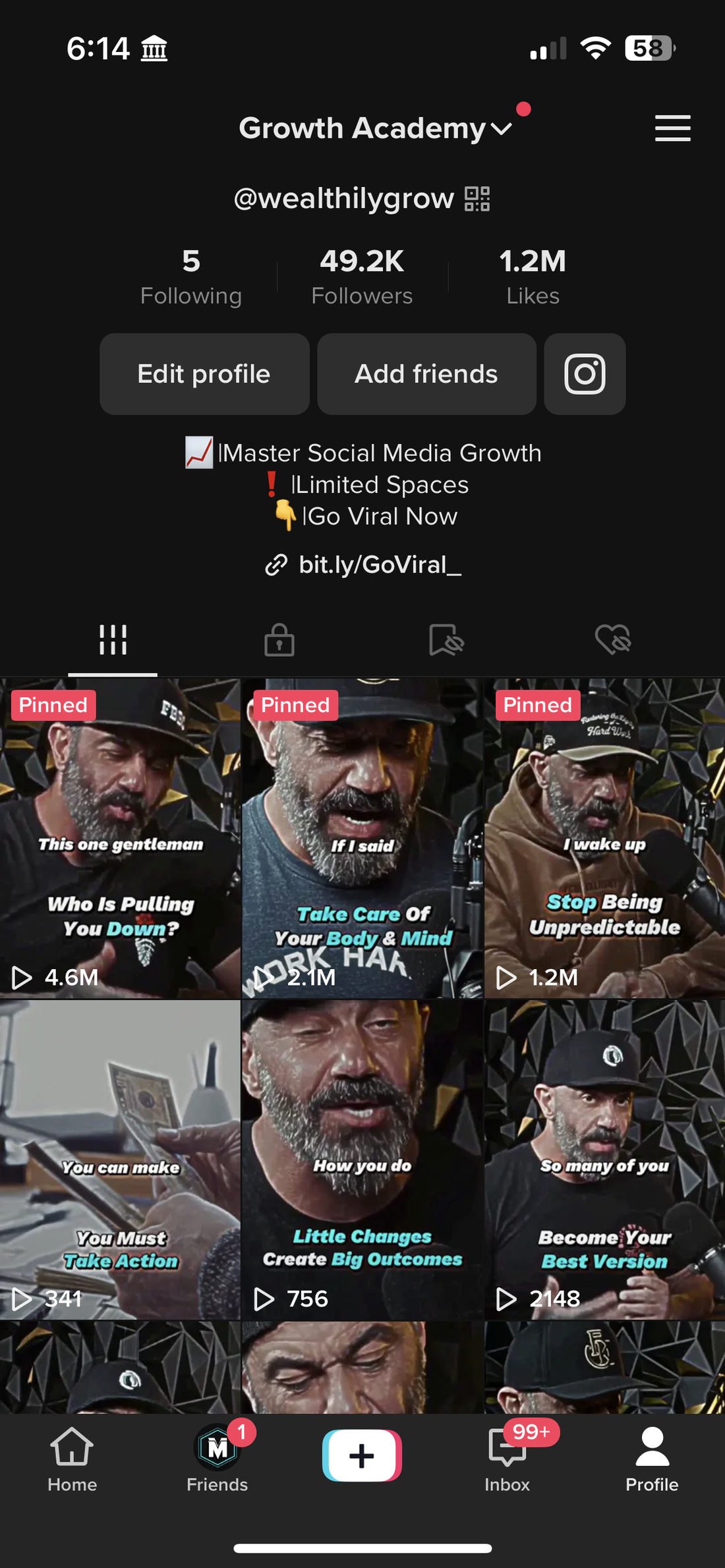 Profile on May 5, 2023.